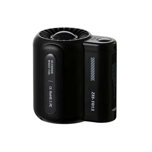 Portable Rechargeable Waist Fan Mini Personal Summer Cooling Fan for Travel Outdoor Sports with 4500Mah Battery