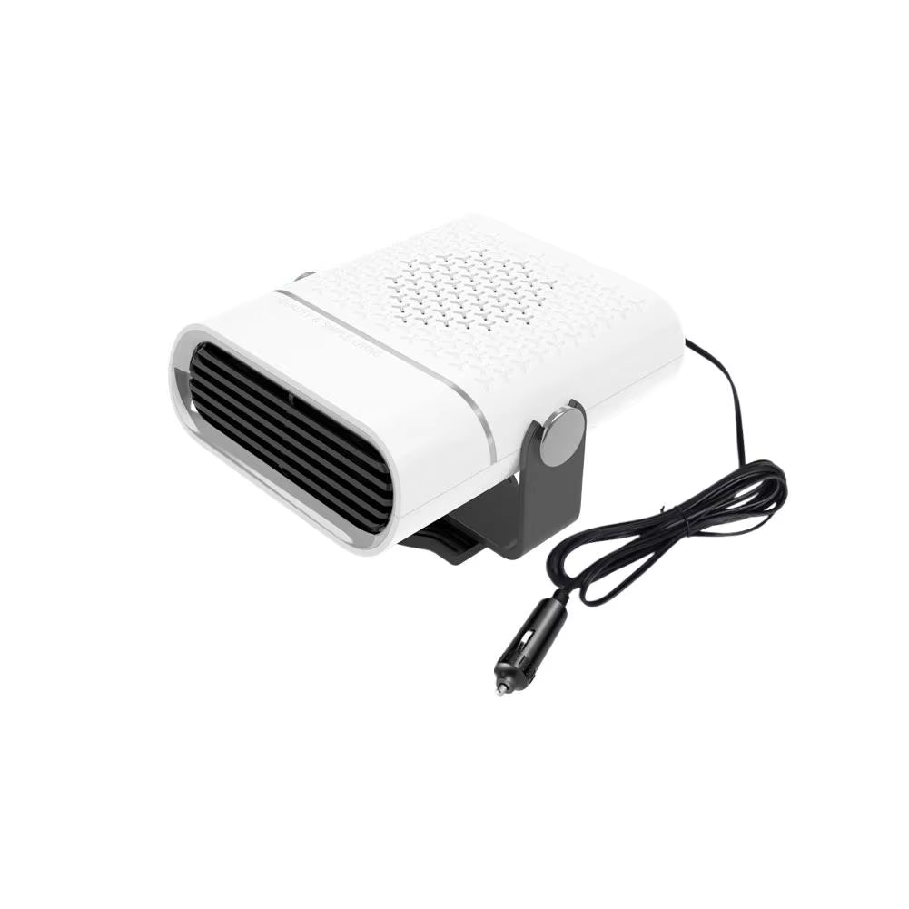 ​​12V 120W Portable Car Heater​​ Fast Heating & Cooling Fan 360° Rotation Defogger/Defroster Cigarette Lighter Plug-In